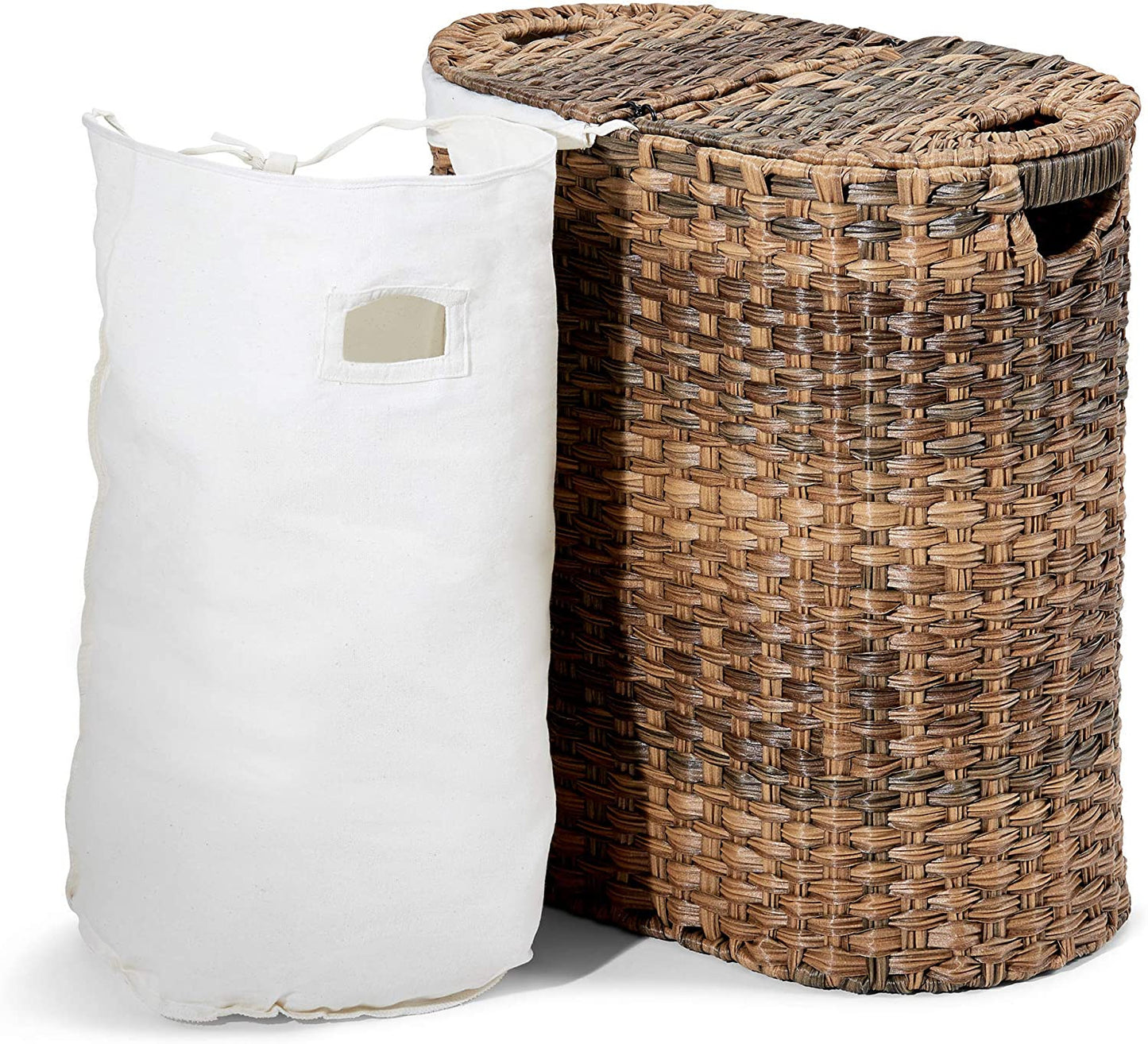 Hand-woven Portable Laundry Basket