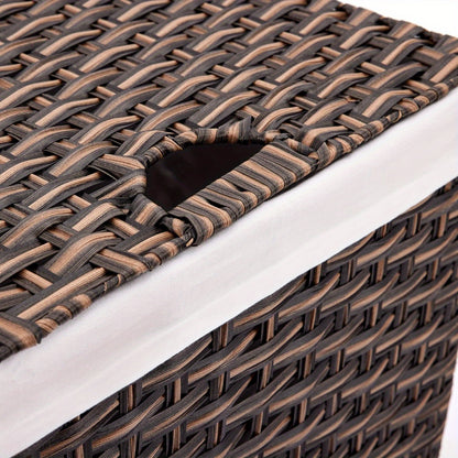 Hand-woven Portable Laundry Basket