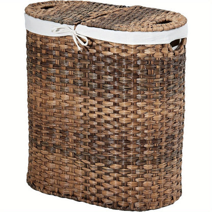 Hand-woven Portable Laundry Basket