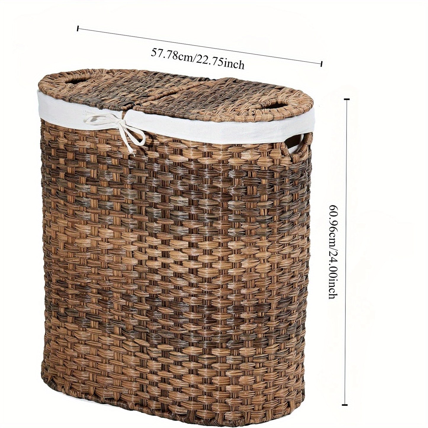 Hand-woven Portable Laundry Basket