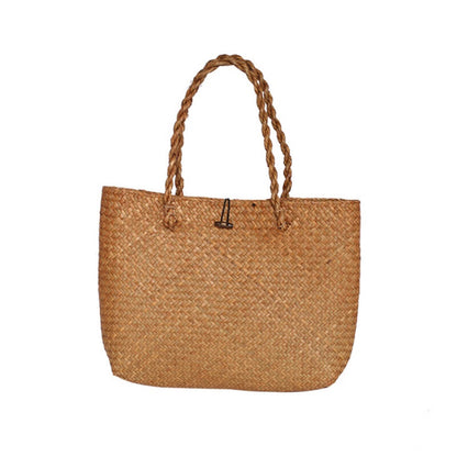 Wicker Beach Bag