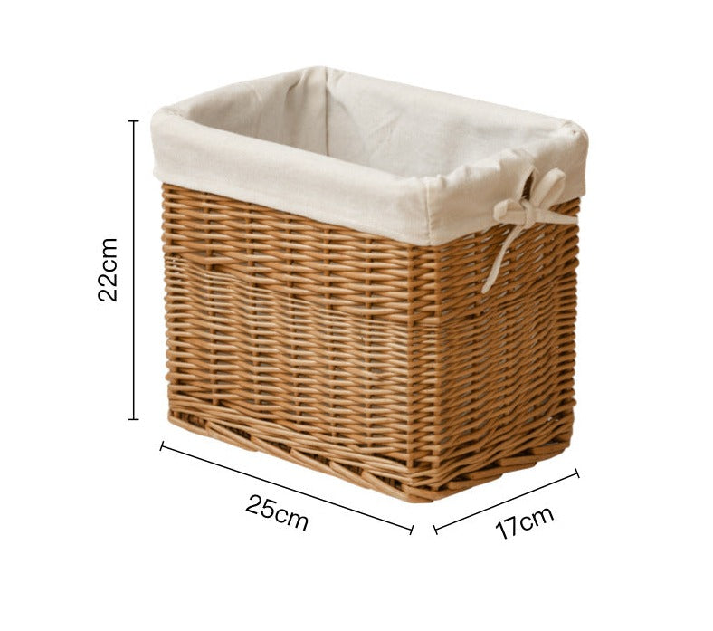 Narrow Rectangular Laundry Hamper - Medium