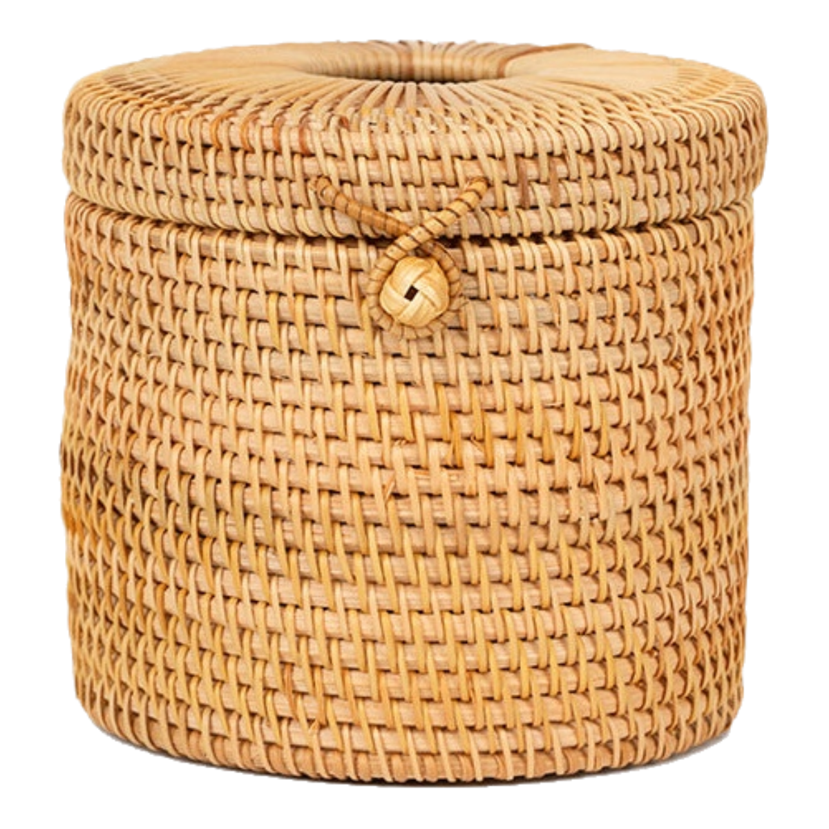 Rattan Cylinder Toilet  Roll Holder